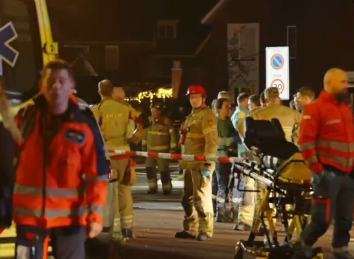 Po incidente v meste Nunspeet. Zdroj: Reprofoto Youtube