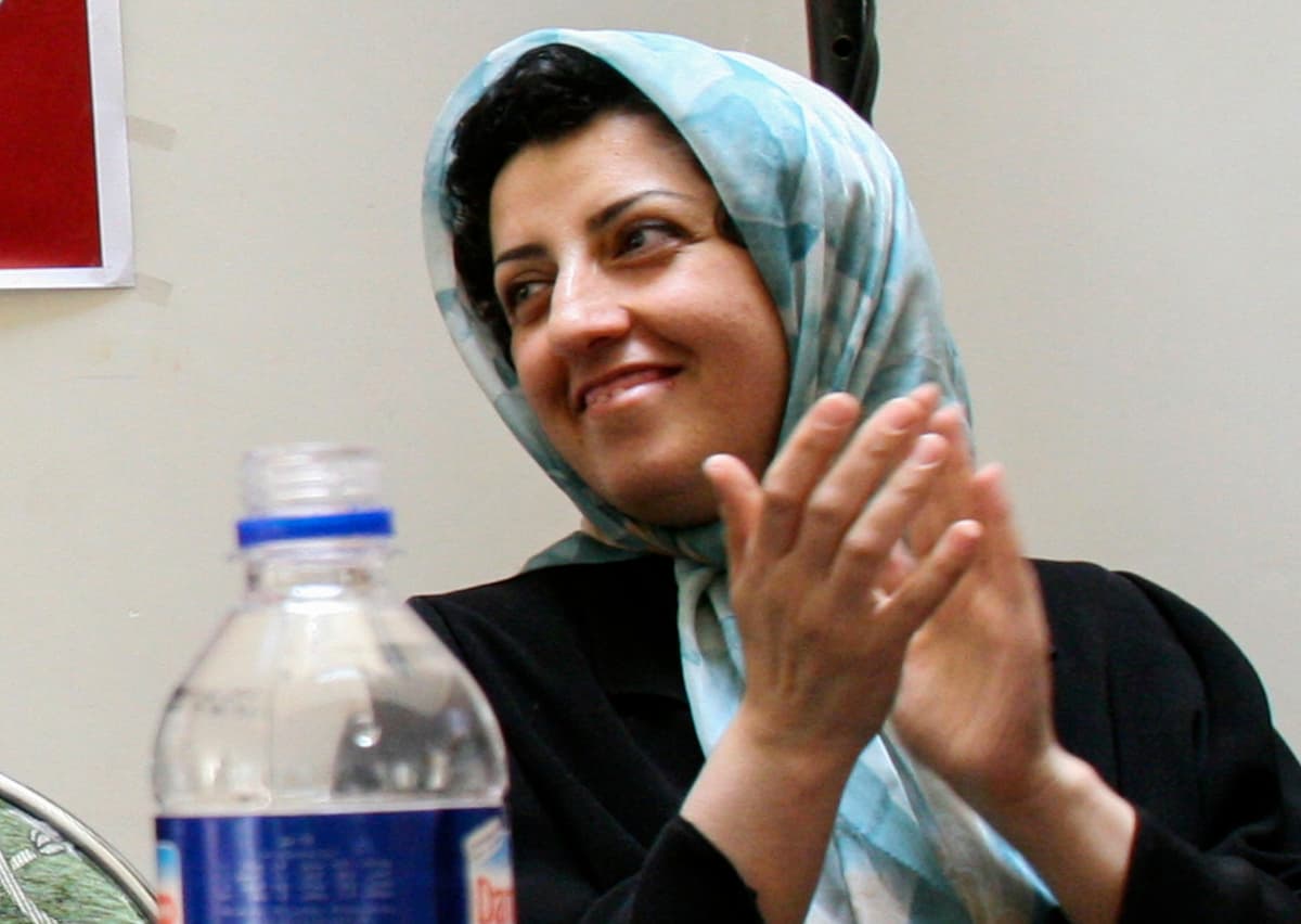 Narges Mohammadíová v roku 2008. Foto: TASR/AP