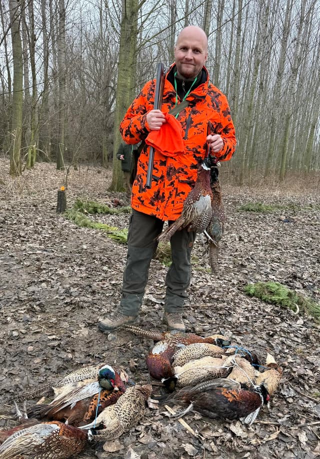 Jaroslav Naď po poľovačke pri Nitre. FOTO: FB Jaroslav Naď