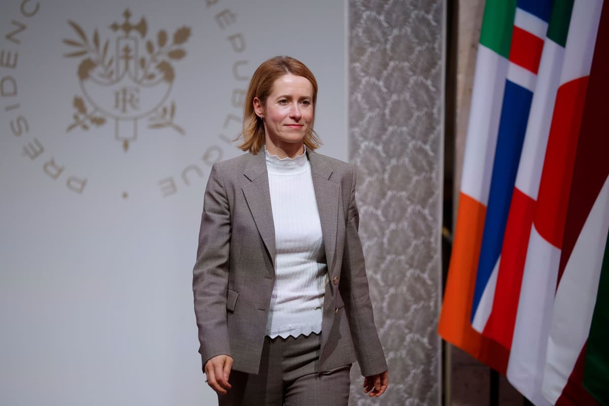 Kaja Kallasová. Foto: TASR/AP