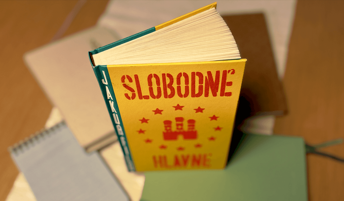 Kniha Jakuba Fila Slobodné Hlavné. Foto Dana Vitálošová