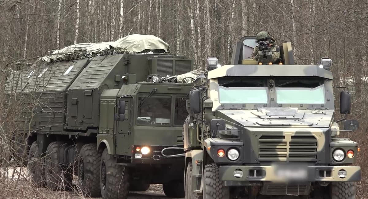 Pozemná mobilná jednotka vybavená Orešnikom. Foto: Sputnik / Profimedia