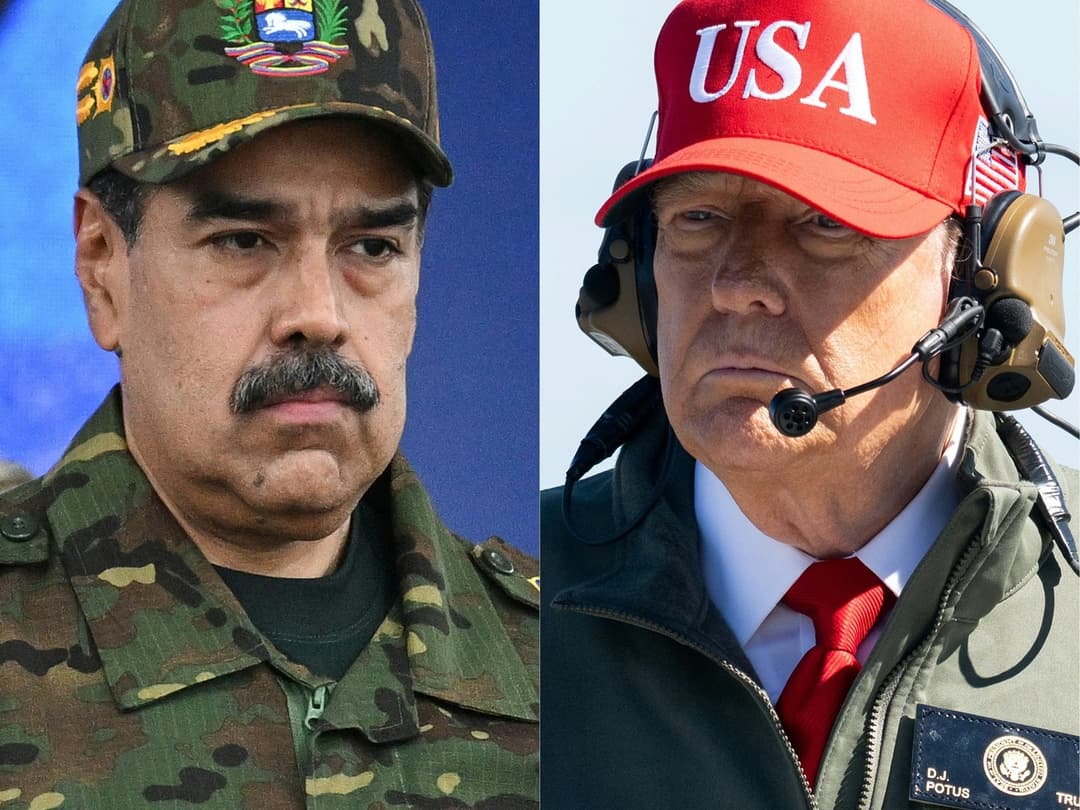 Nicolás Maduro a Donald Trump. Foto: SAUL LOEB / AFP / AFP / Profimedia