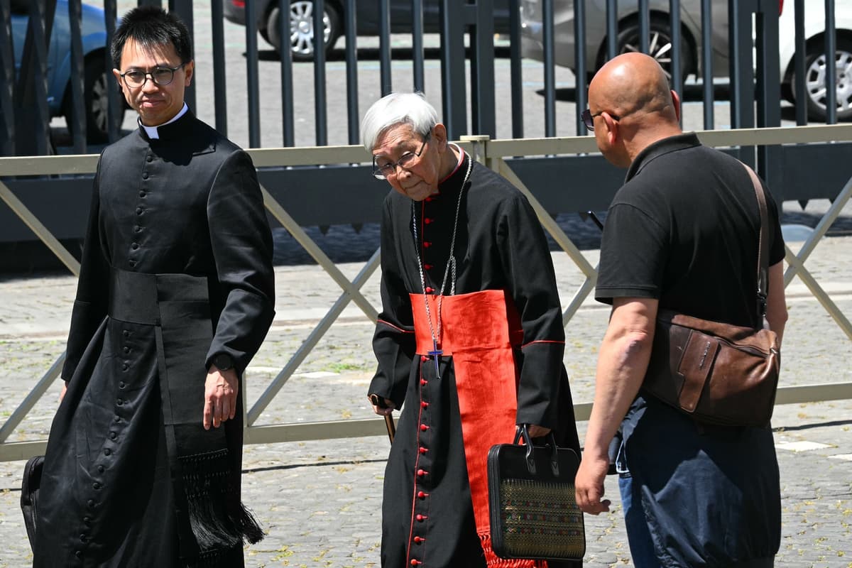 Kardinál Joseph Zen. Foto: Andreas Solaro/ AFP / Profimedia