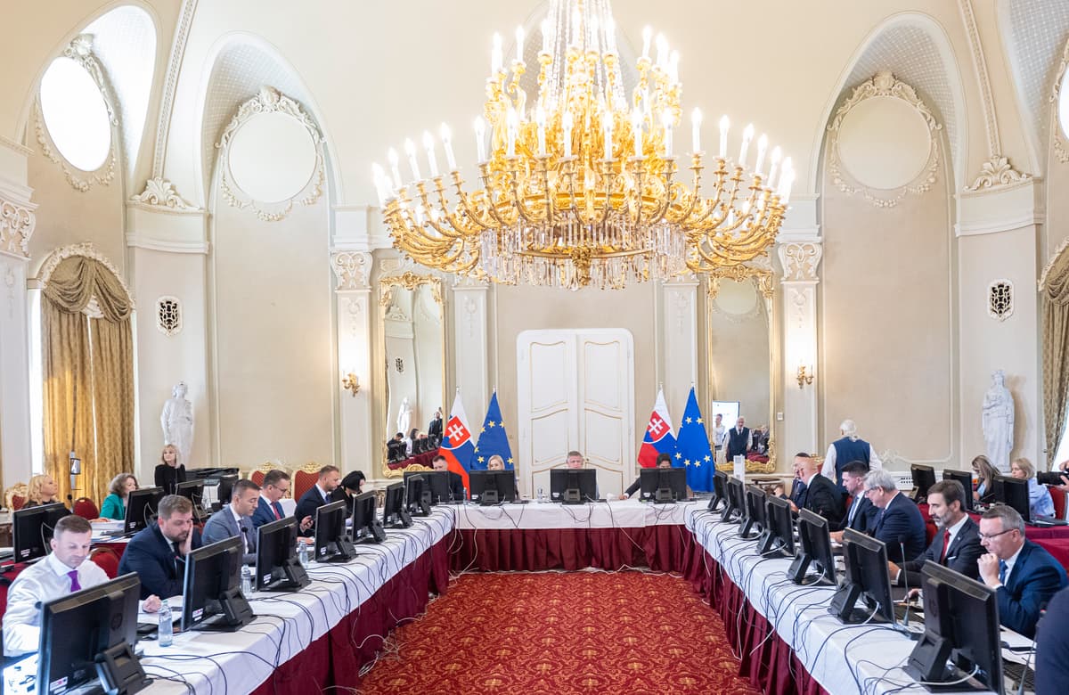 Rokovanie vlády SR. Foto:TASR/Martin Baumann