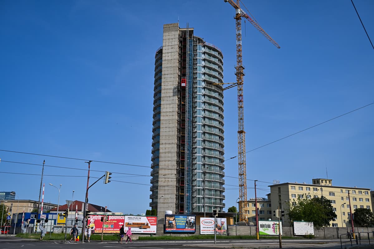 Budova bývalého internátu Hviezda, známejšia ako Kukurica. Foto:TASR/Pavol Zachar