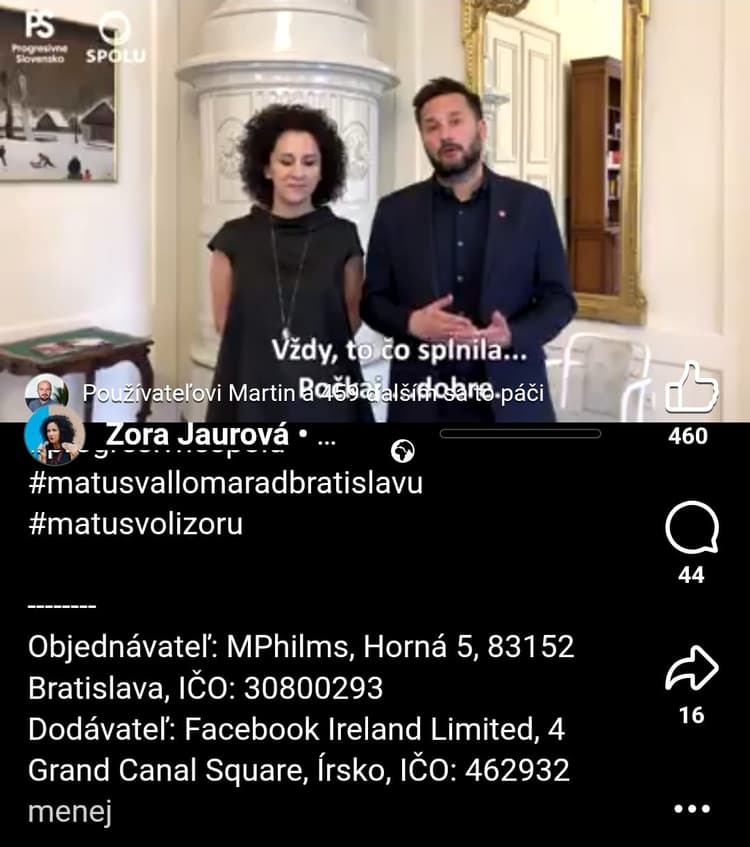 Foto: FB/Zora Jaurová