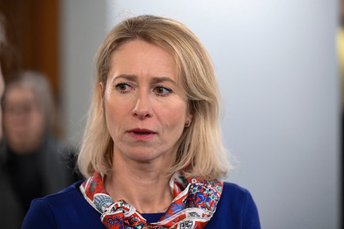 Kaja Kallasová. Foto Heikki Saukkomaa/Lehtikuva / Shutterstock Editorial / Profimedia