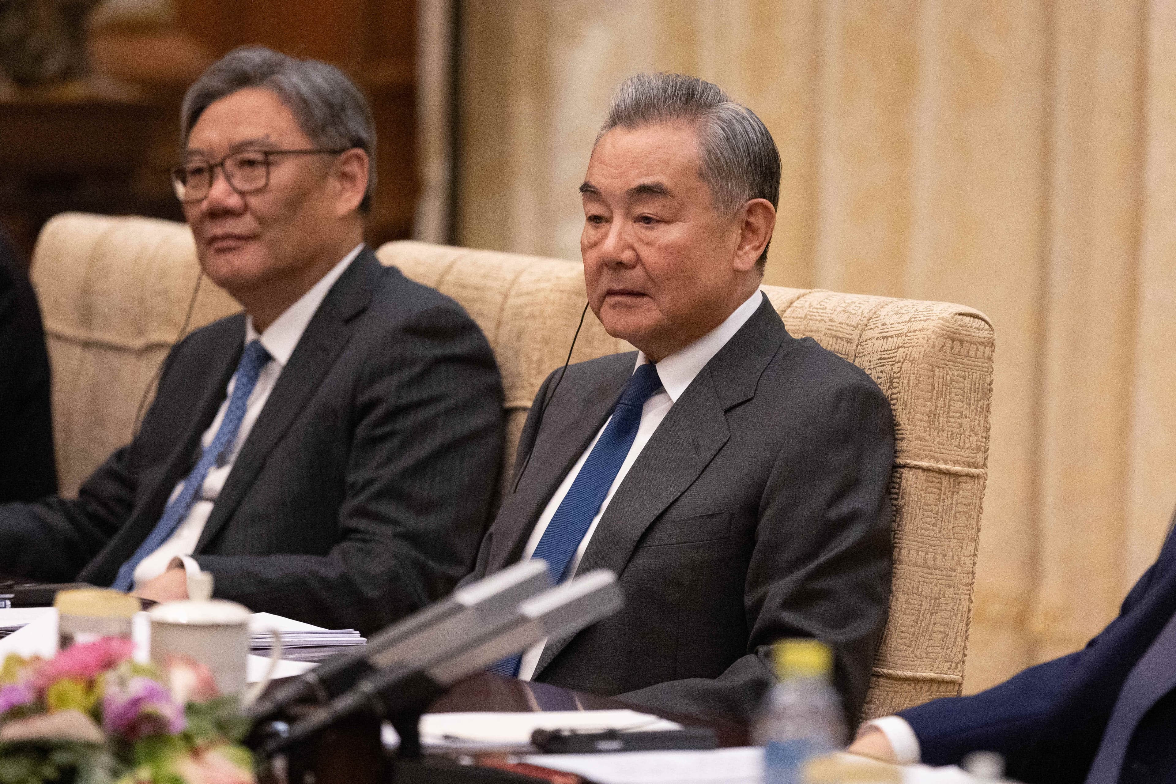 Čínsky minister zahraničia Wang I. Foto: TASR/AP