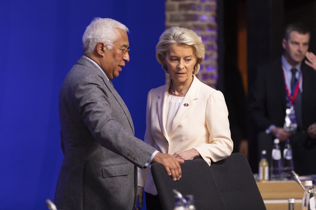 Ursula von der Leyenová a António Costa. Foto: AA/ABACA / Abaca Press / Profimedia