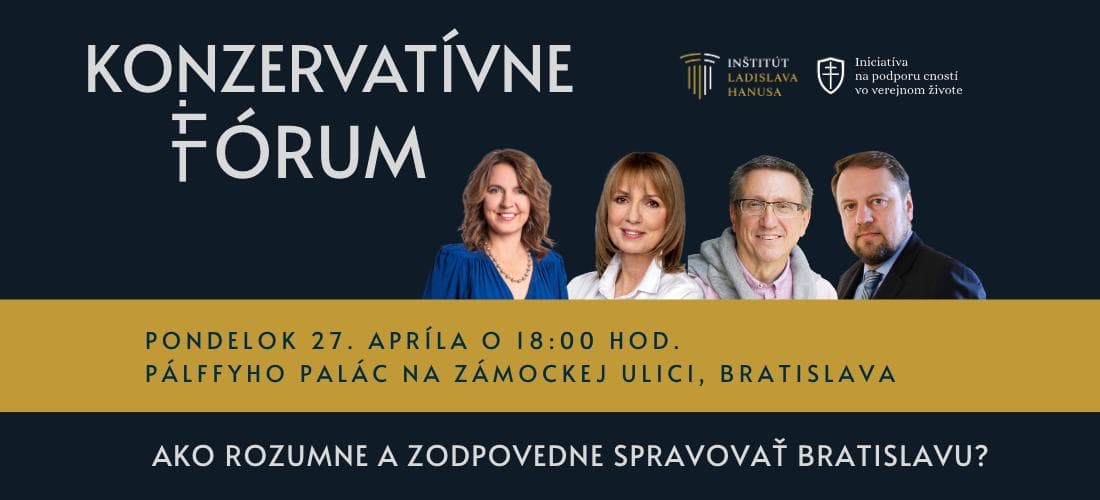 Konzervatívne fórum. Foto: FB Inštitút Ladislava Hanusa