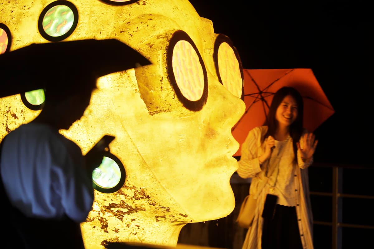 Festival svetiel v Taipei. Foto: TASR/AP