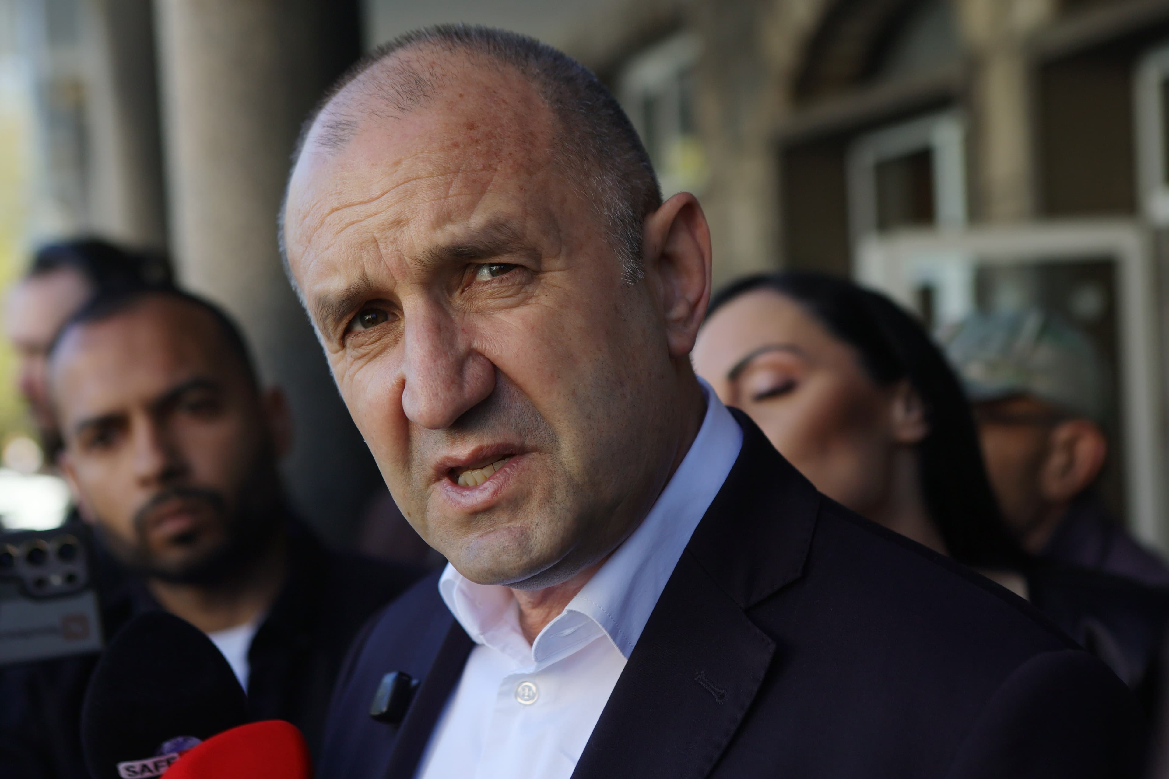 Bývalý bulharský prezident Rumen Radev. Foto:TASR/AP Photo/Valentina Petrova