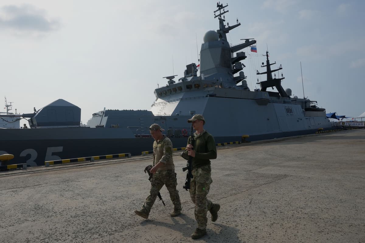 Loď ruského námorníctva, ilustračný obrázok. Foto: TASR/AP