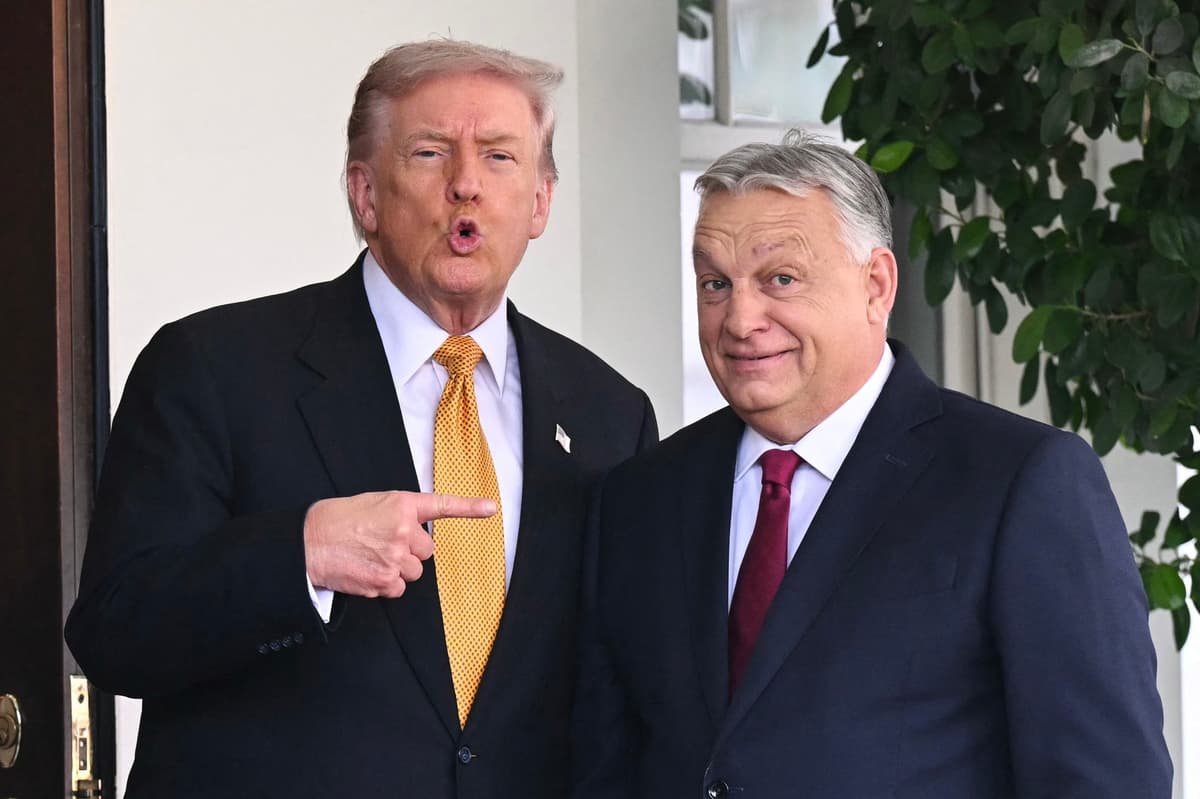 Donald Trump a Viktor Orbán v novembri 2025. Foto SAUL LOEB / AFP / AFP / Profimedia