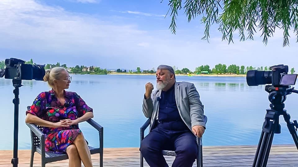 Mimi Šramová a Eduard Chmelár. Foto: Facebook/Mimi Šramová.
