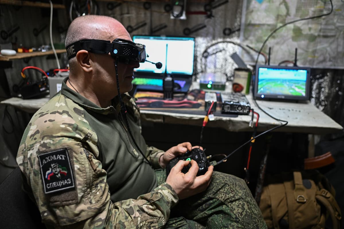 ský operátor dronov v Slavjanskej oblasti. Foto: Sergey Bobylev / Sputnik / Profimedia