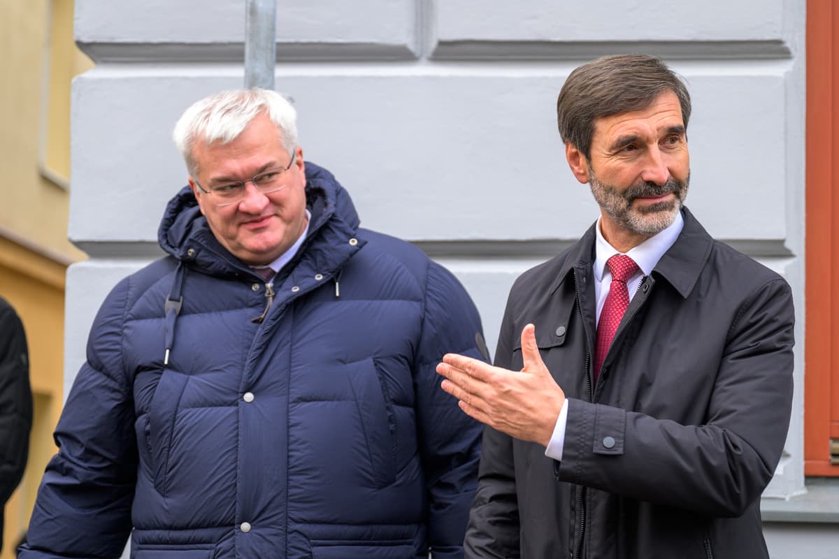 Andrij Sybiha a Juraj Blanár. Foto Mihaliková/TASR