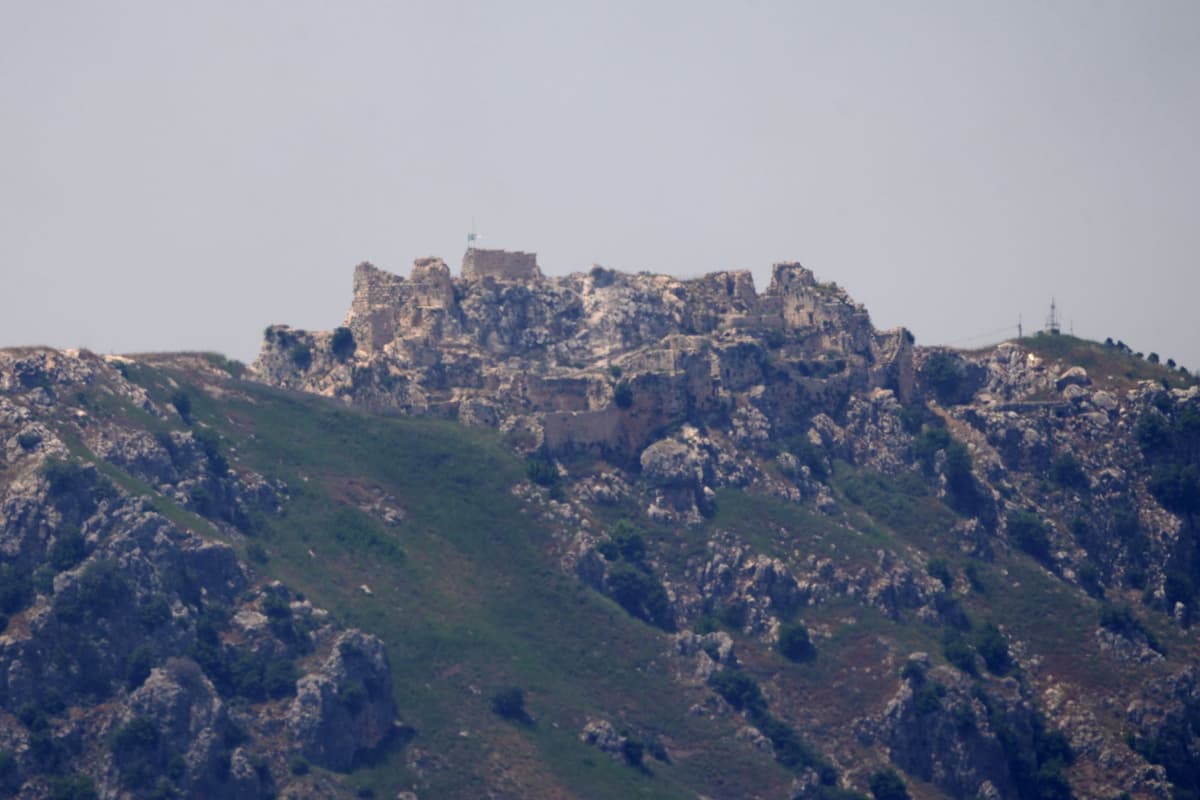 Hrad Beaufort v južnom Libanone. Foto: TASR/AP