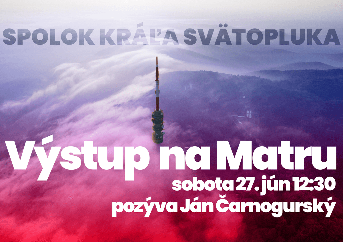 Výstup na Matru sa uskutoční v sobotu 27. júna.
