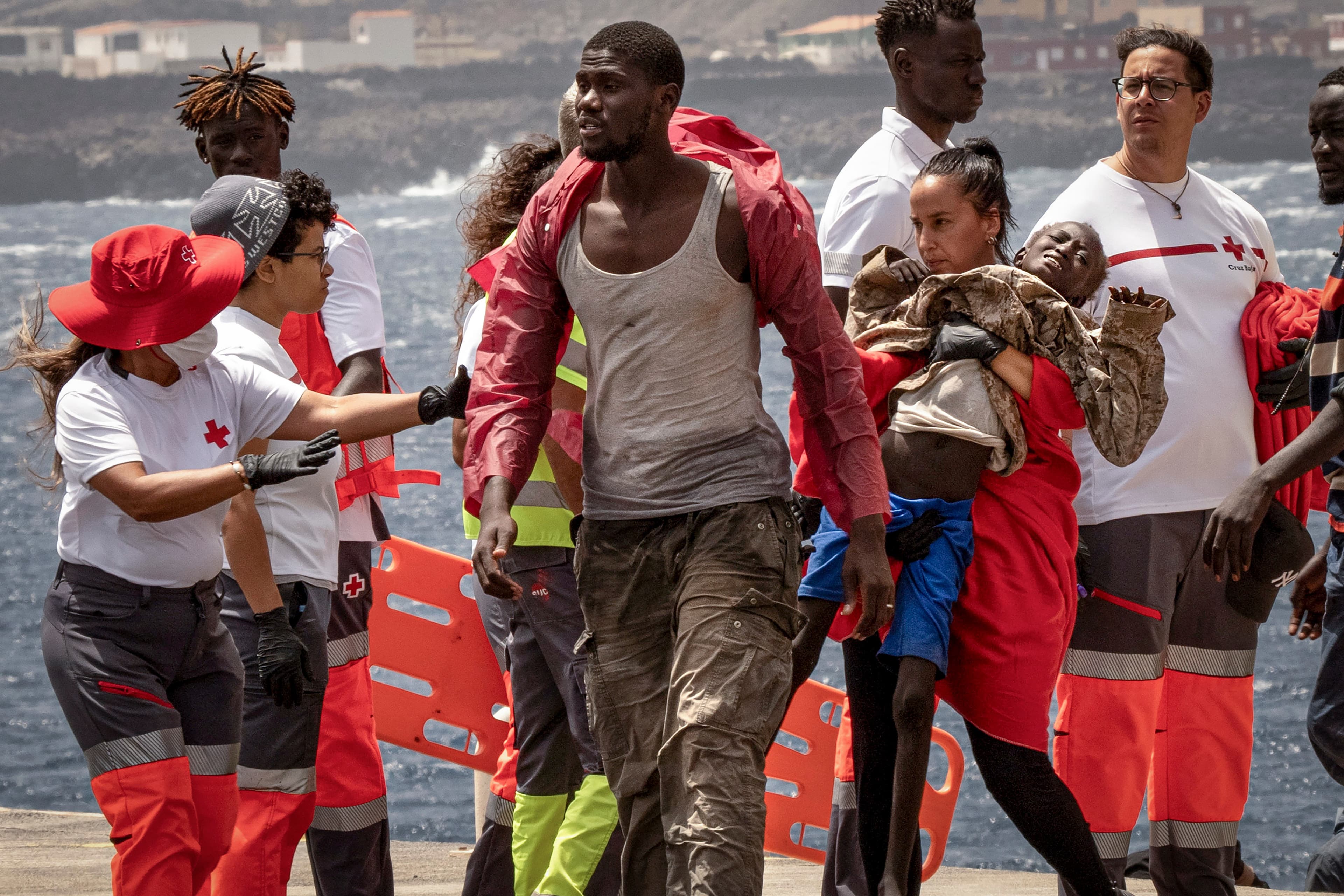 Migranti, ilustračná fotografia. Foto: TASR/AP