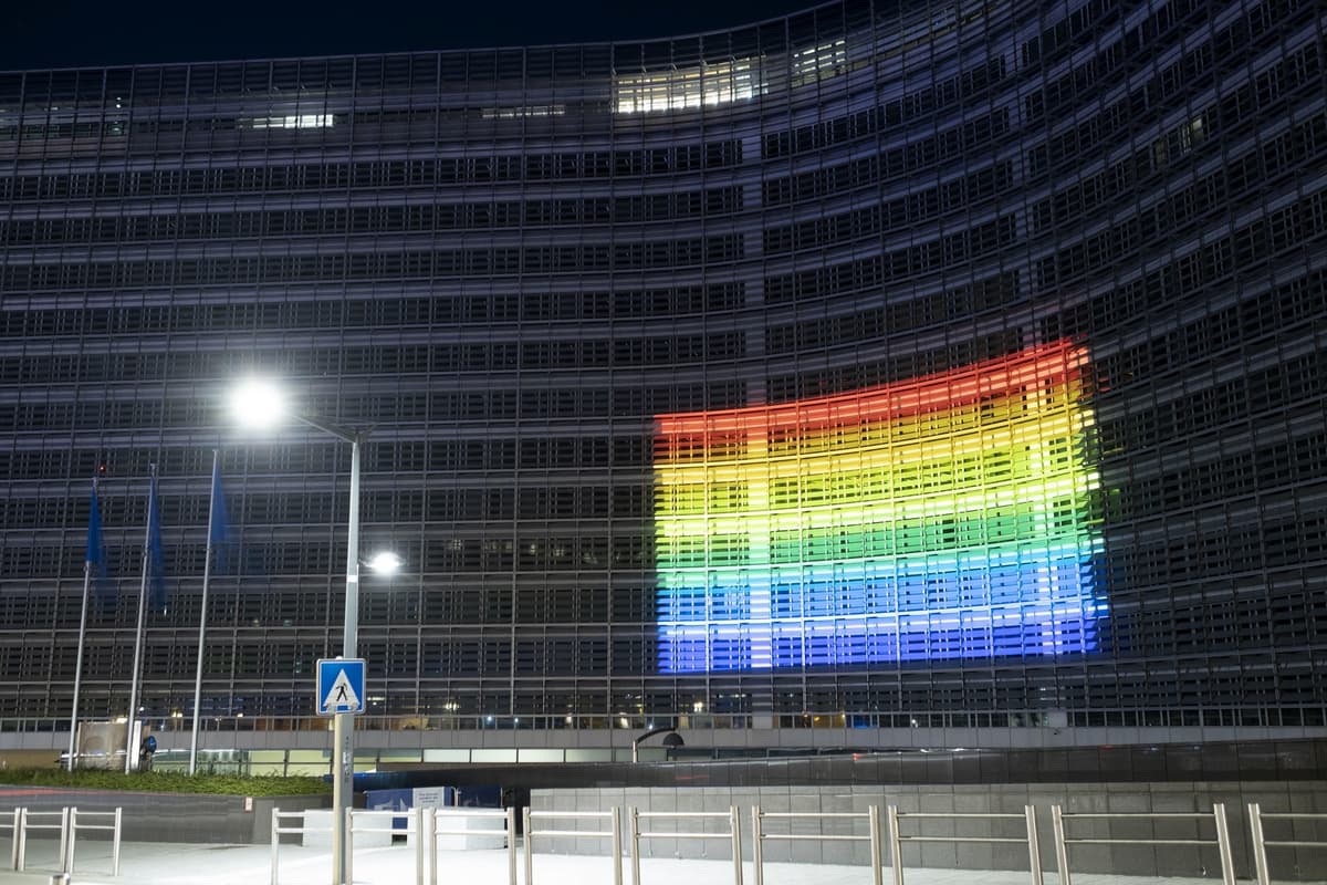 Budova eurokomisie v Bruseli. Foto Monasse Thierry/ANDBZ/ABACA / Abaca Press / Profimedia
