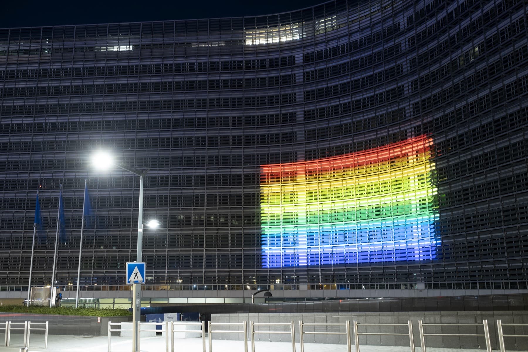 Budova eurokomisie v Bruseli. Foto Monasse Thierry/ANDBZ/ABACA / Abaca Press / Profimedia