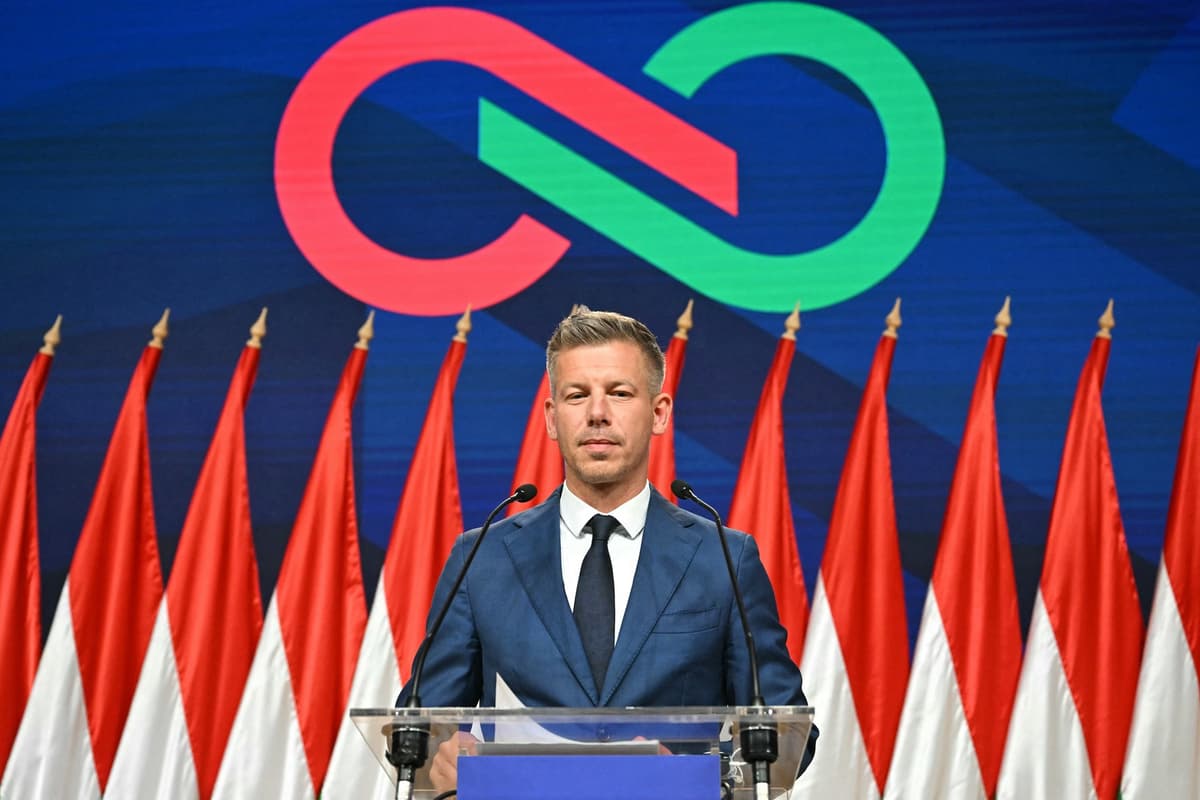 Péter Magyar. Foto: Attila KISBENEDEK / AFP / AFP / Profimedia