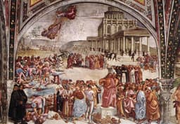 Autorom fresky Skutky Antikrista (1501) v katedrále v Orviete je Luca Signorelli. Foto: wikimedia