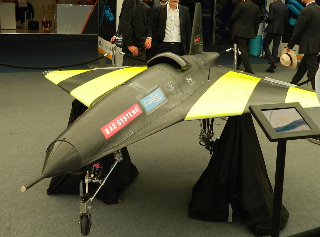 Dron spoločnosti BAE Systems, ilustračný obrázok. Foto: By MilborneOne - Own work, CC BY-SA 4.0/Wikimedia