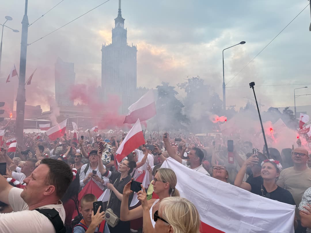 Minúta pre Povstanie. Pripomienka 82. výročia Varšavského povstania v centre mesta 1. augusta. Foto: autor