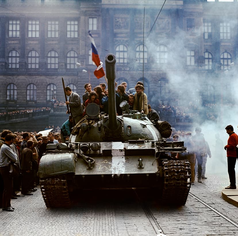 Vojská varšavskej zmluvy v Prahe. Foto: ČTK / Hajský Libor / Profimedia