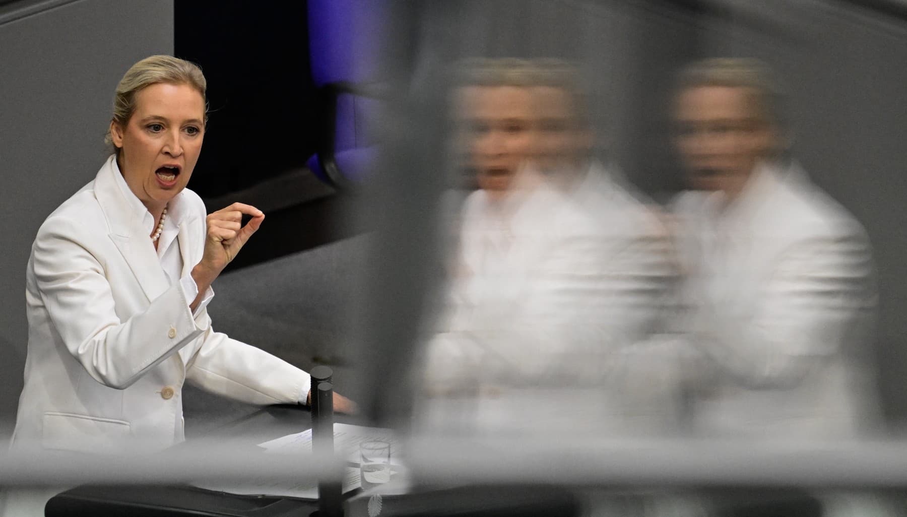 Líderka AFD Alice Weidelová. Foto: John MACDOUGALL / AFP / AFP / Profimedia