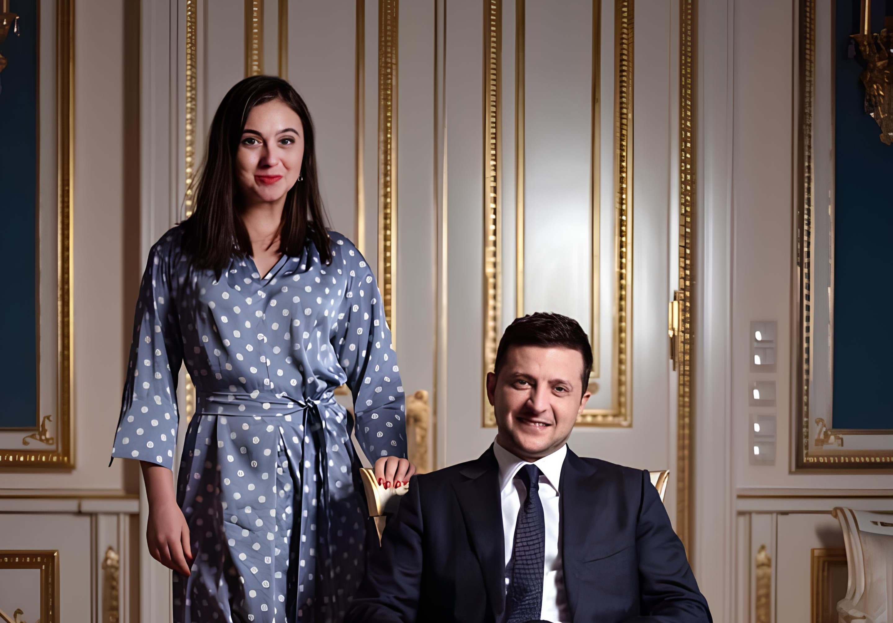Volodymyr Zelenskyj a Julia Mendelová. Zdroj: X