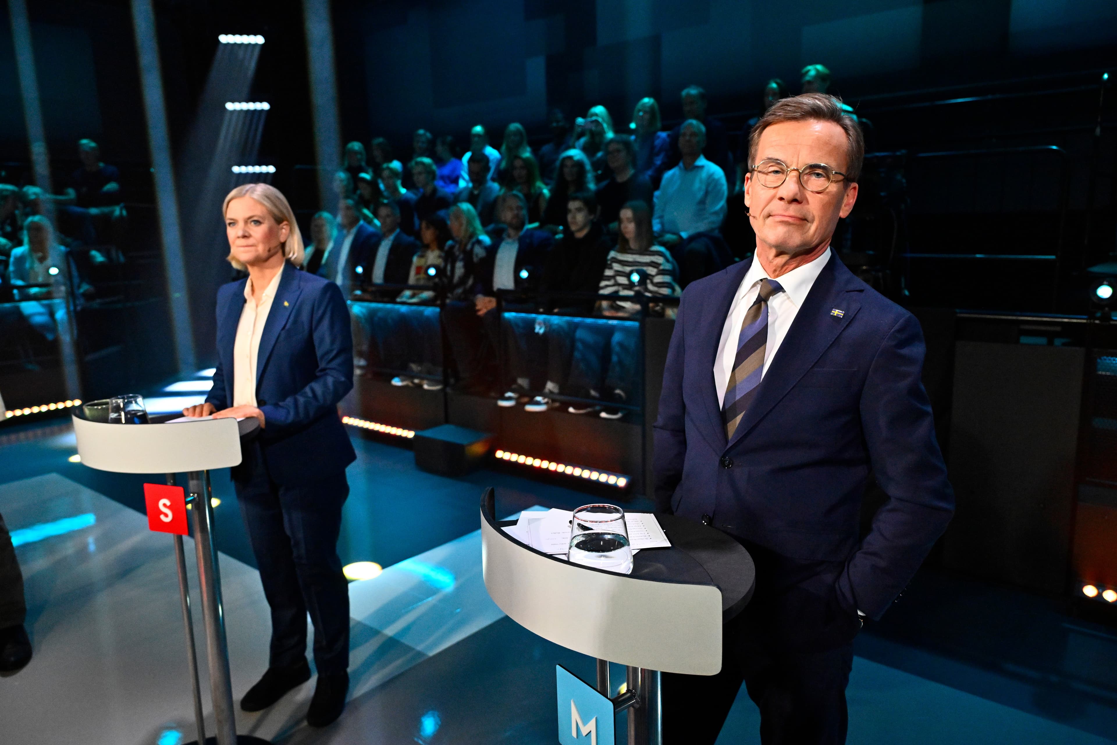 Magdalena Anderssonová a Ulf Kristersson. Foto: TASR/AP