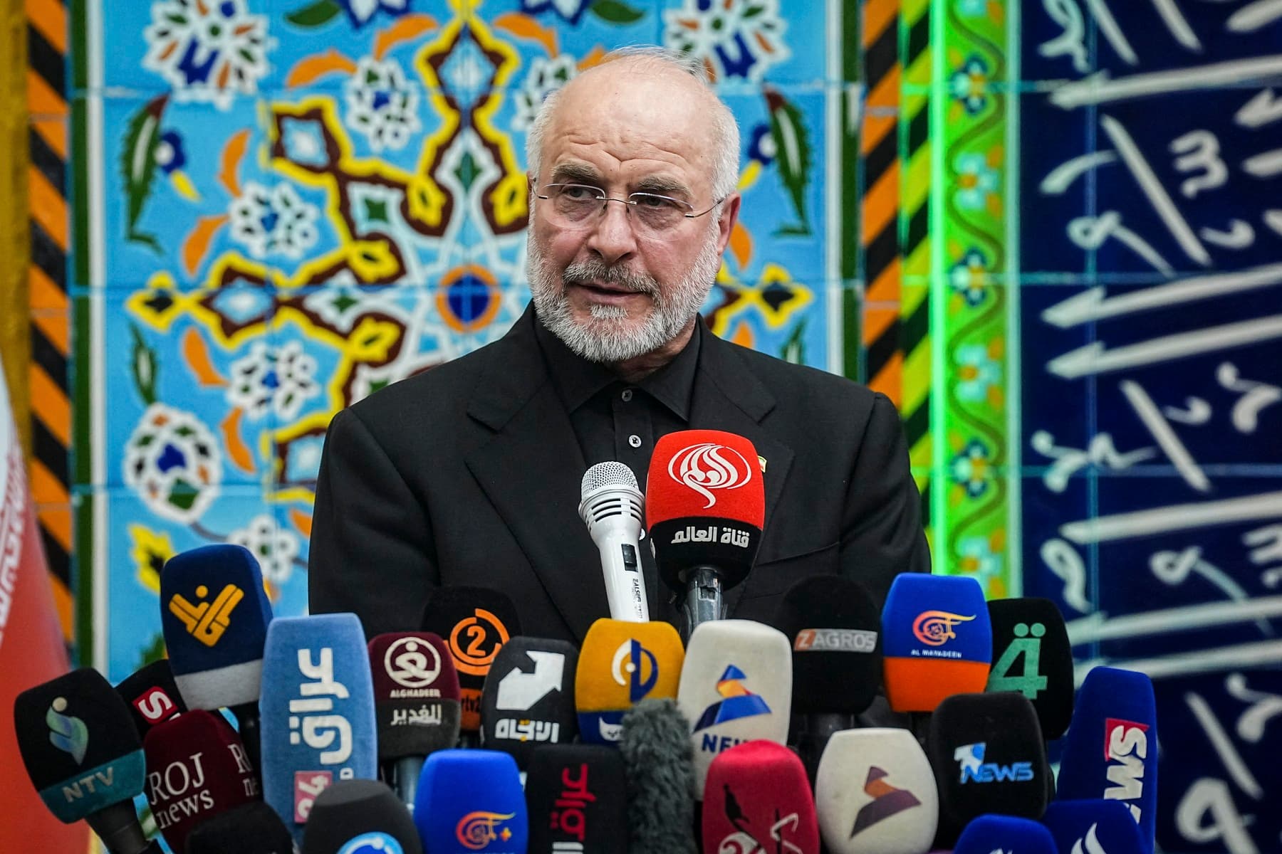 Mohammad Báker Kálíbáf. Foto: Middle East Images/ABACA / Abaca Press / Profimedia