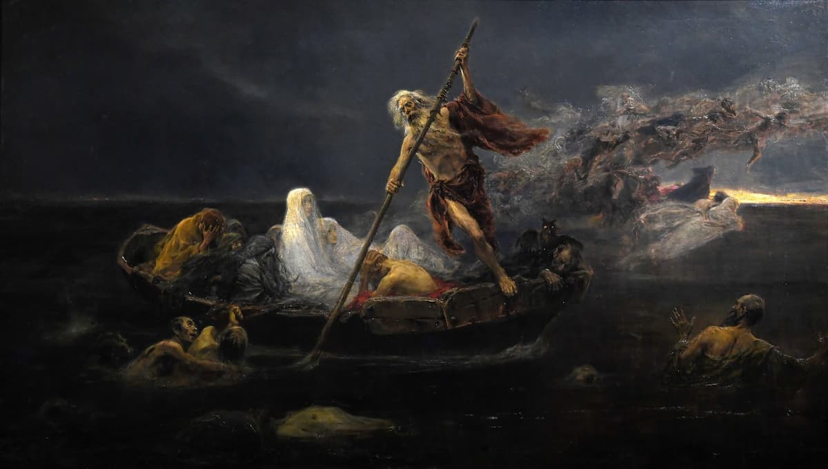 Jose Benlliure y Gil: Cháronova loď. Foto: ric Vandeville / akg-images / Profimedia