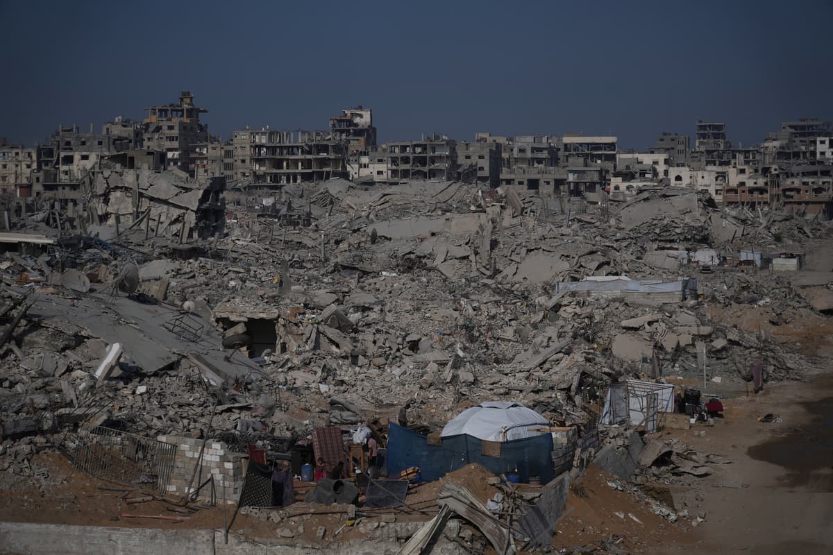 Gaza po vyhlásení prímeria. Foto TASR/AP