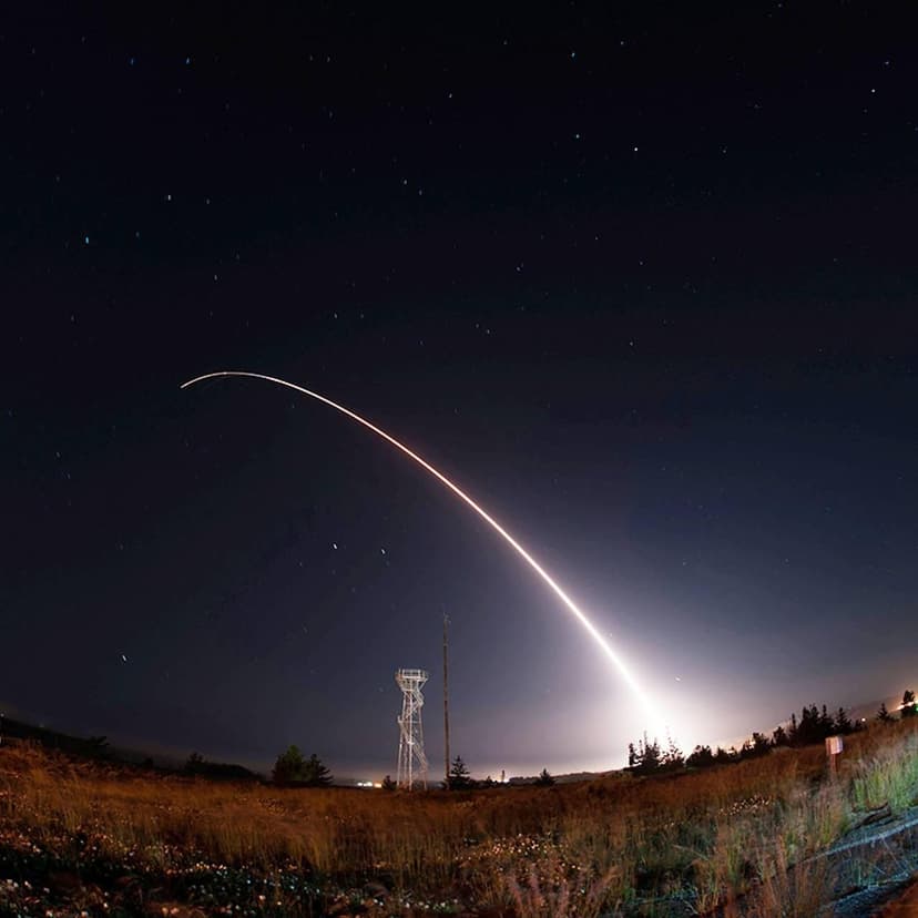 USA otestovali medzikontinentálnu balistickú raketu Minuteman III. FOTO: FB Next Generation Weapons Technology