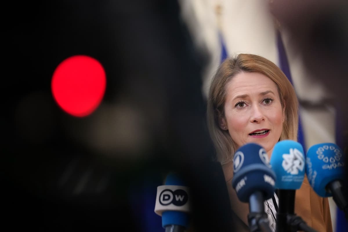 Kaja Kallasová. Foto: TASR/AP