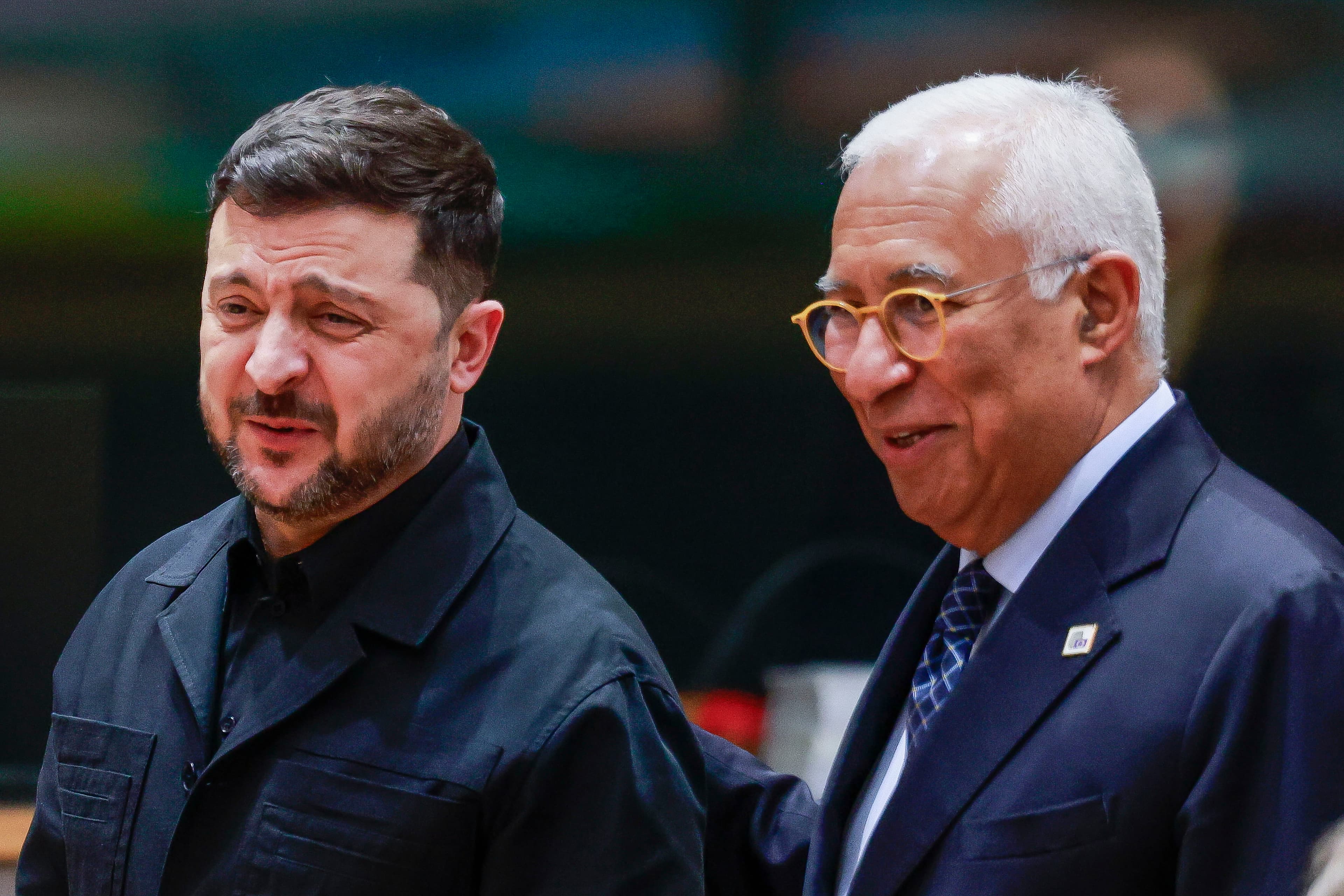 Volodymyr Zelenskyj a Antonio Costa. Foto TASR/AP