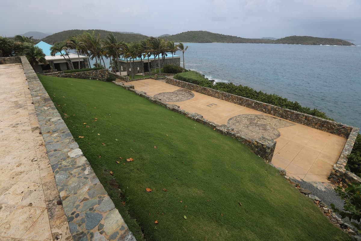 Ostrov Jeffreyho Epsteina. Foto: TASR/AP