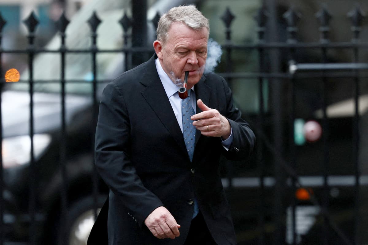 Dánsky minister zahraničných vecí Lars Lökke Rasmussen. Foto: TASR/Jack Taylor/Pool Photo via AP