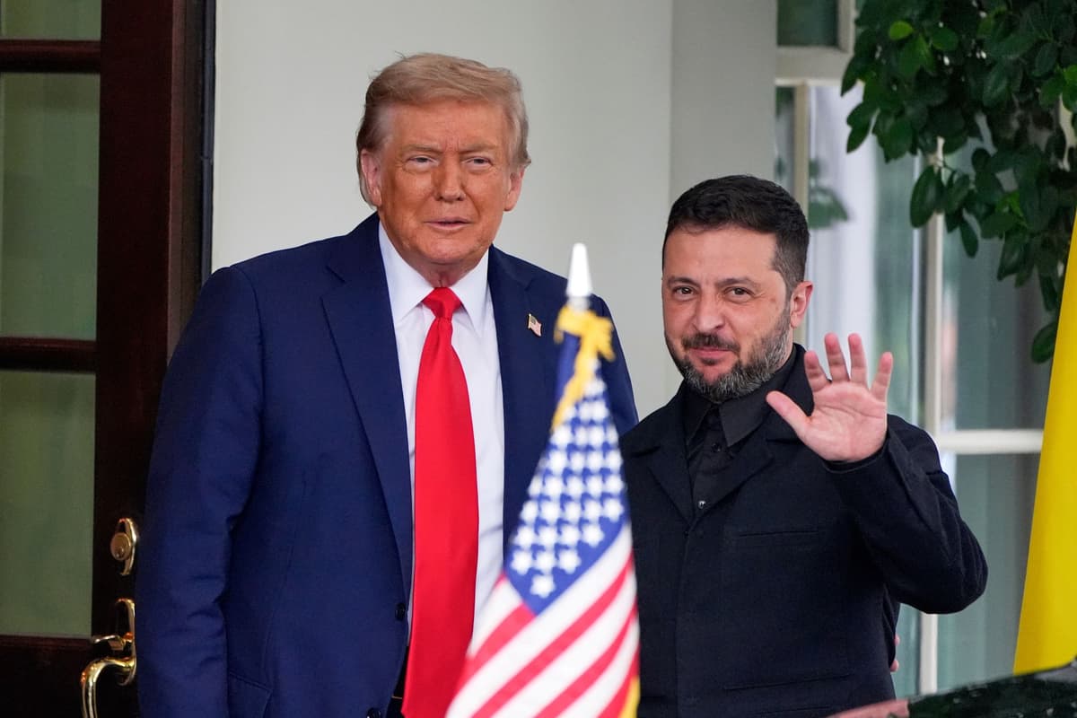 Donald Trump a Volodymyr Zelenskyj v lete 2024 v Bielom dome. Foto: TASR/AP