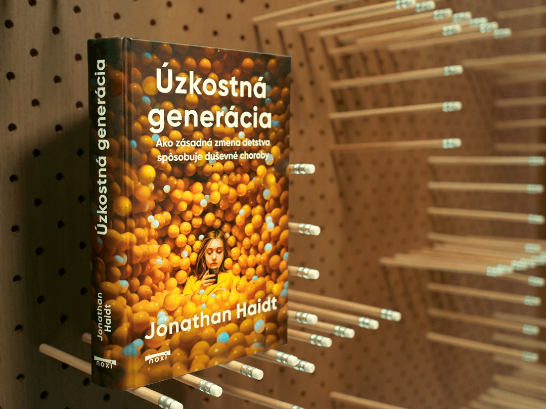 Jonathan Haidt - Úzkostná generácia. Foto redakcia Marker