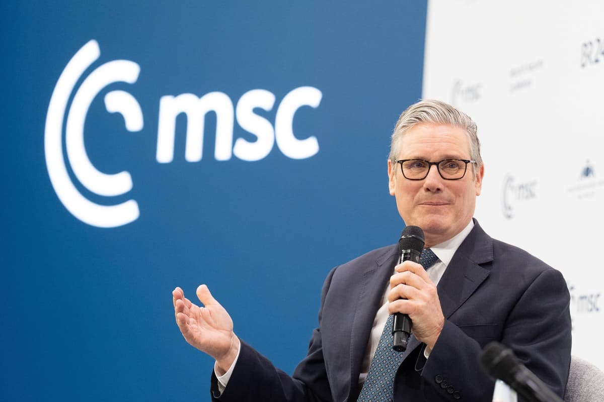 Keir Starmer v Mníchove. Foto: Stefan Rousseau, PA Images / Alamy / Profimedia