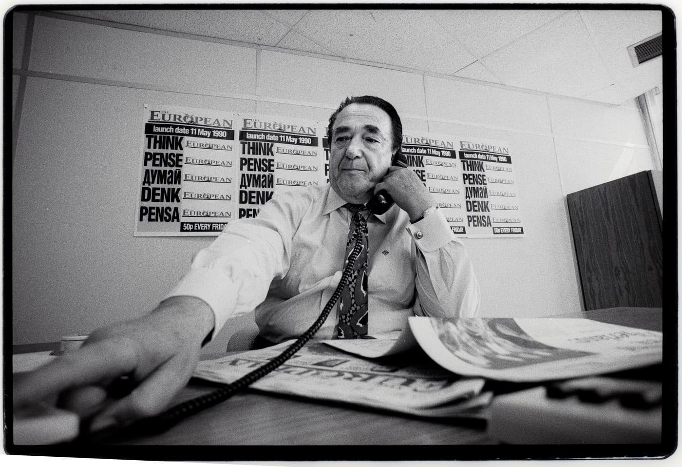 Robert Maxwell. Foto: Brian Harris / Eyevine / Profimedia
