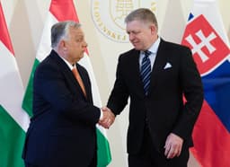 Viktor Orbán a Robert Fico. Foto: TASR.