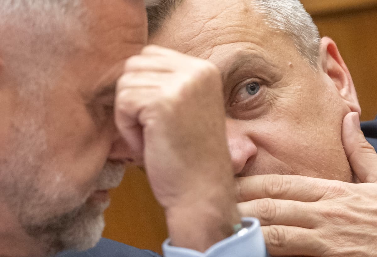Tibor Gašpar a Andrej Danko. Foto: Martin Baumann/TASR