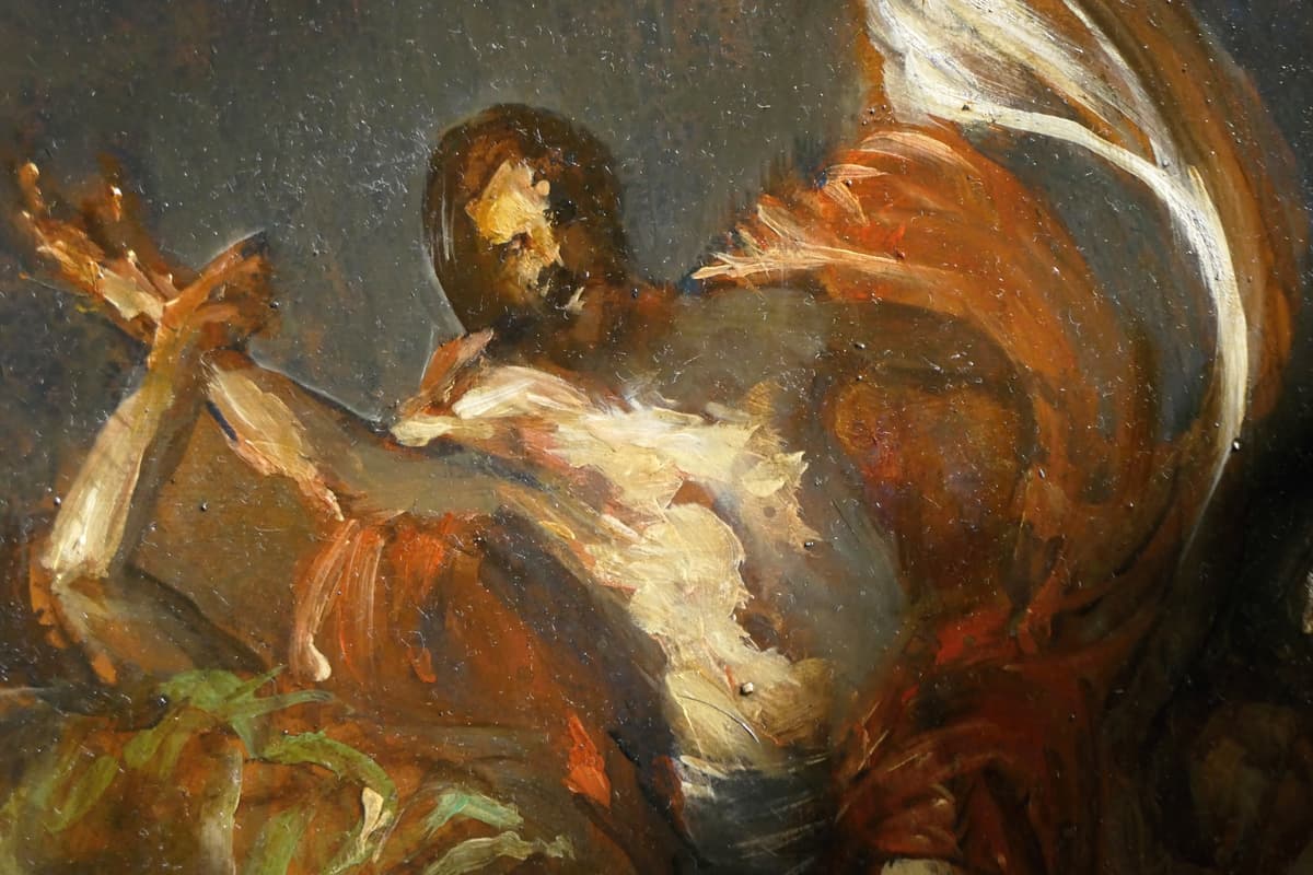 Dielo Zmŕtvychvstanie od Vladislava Zabela. Foto: Erika Ďurčová/TASR